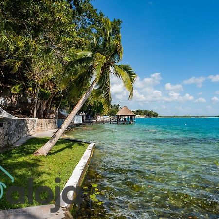 Villa Xtohil With Private Access To The Magic 7 Colors Lagoon Bacalar Eksteriør billede