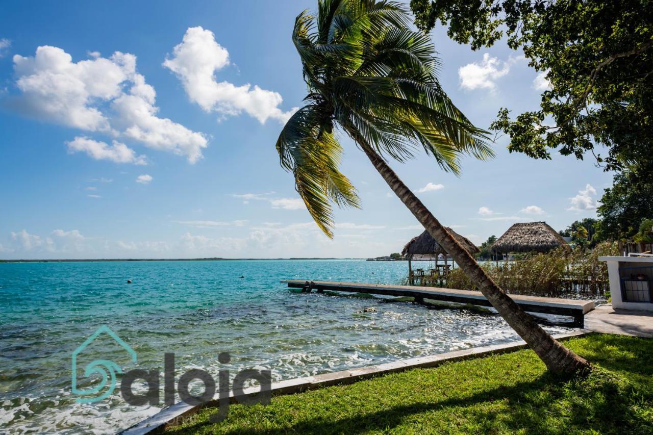 Villa Xtohil With Private Access To The Magic 7 Colors Lagoon Bacalar Eksteriør billede