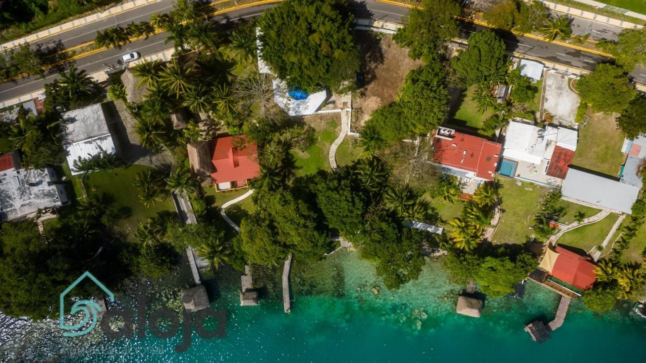 Villa Xtohil With Private Access To The Magic 7 Colors Lagoon Bacalar Eksteriør billede