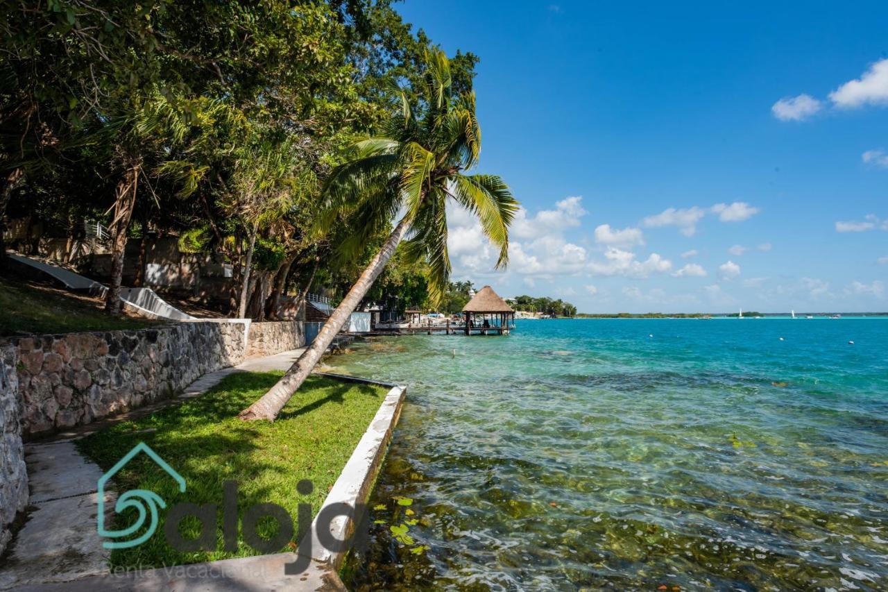 Villa Xtohil With Private Access To The Magic 7 Colors Lagoon Bacalar Eksteriør billede