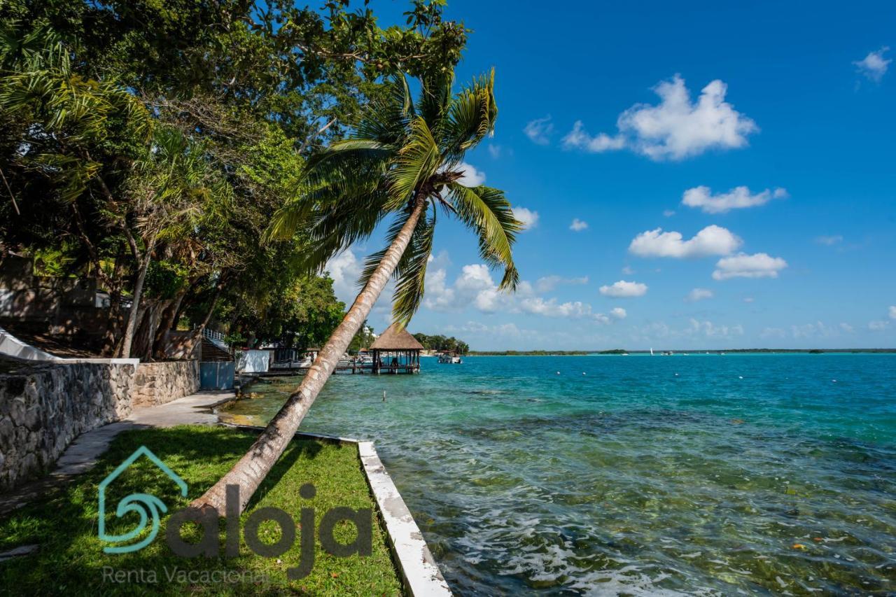 Villa Xtohil With Private Access To The Magic 7 Colors Lagoon Bacalar Eksteriør billede