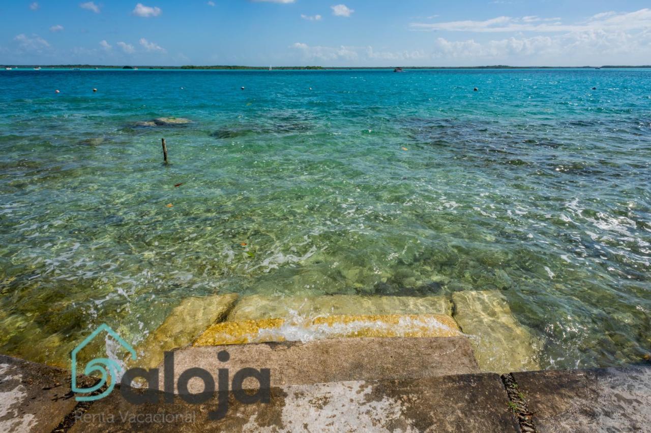 Villa Xtohil With Private Access To The Magic 7 Colors Lagoon Bacalar Eksteriør billede