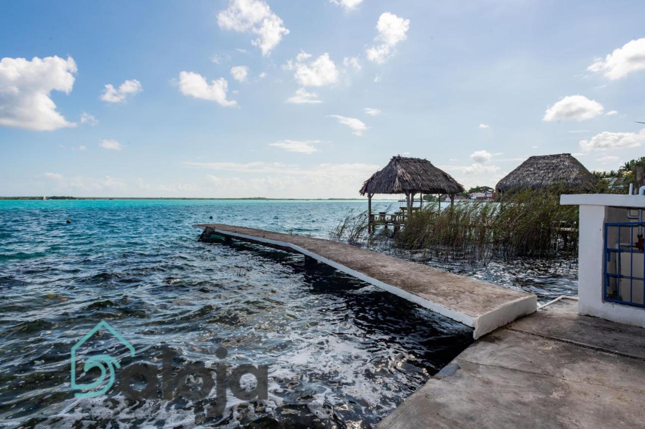 Villa Xtohil With Private Access To The Magic 7 Colors Lagoon Bacalar Eksteriør billede