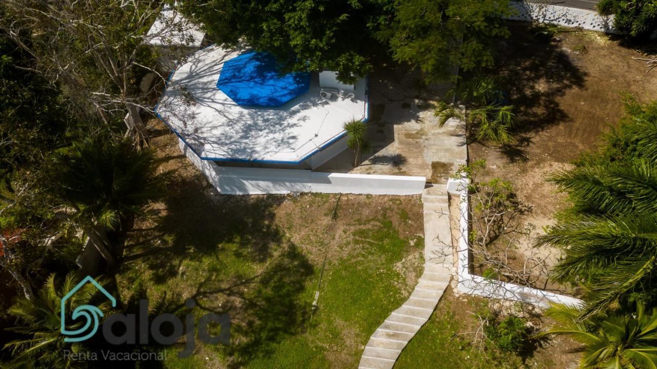 Villa Xtohil With Private Access To The Magic 7 Colors Lagoon Bacalar Eksteriør billede